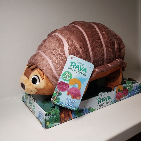 Toys New Disney Tuk Tuk Plush Stuffed Animal Rolly Polly Armadillo
